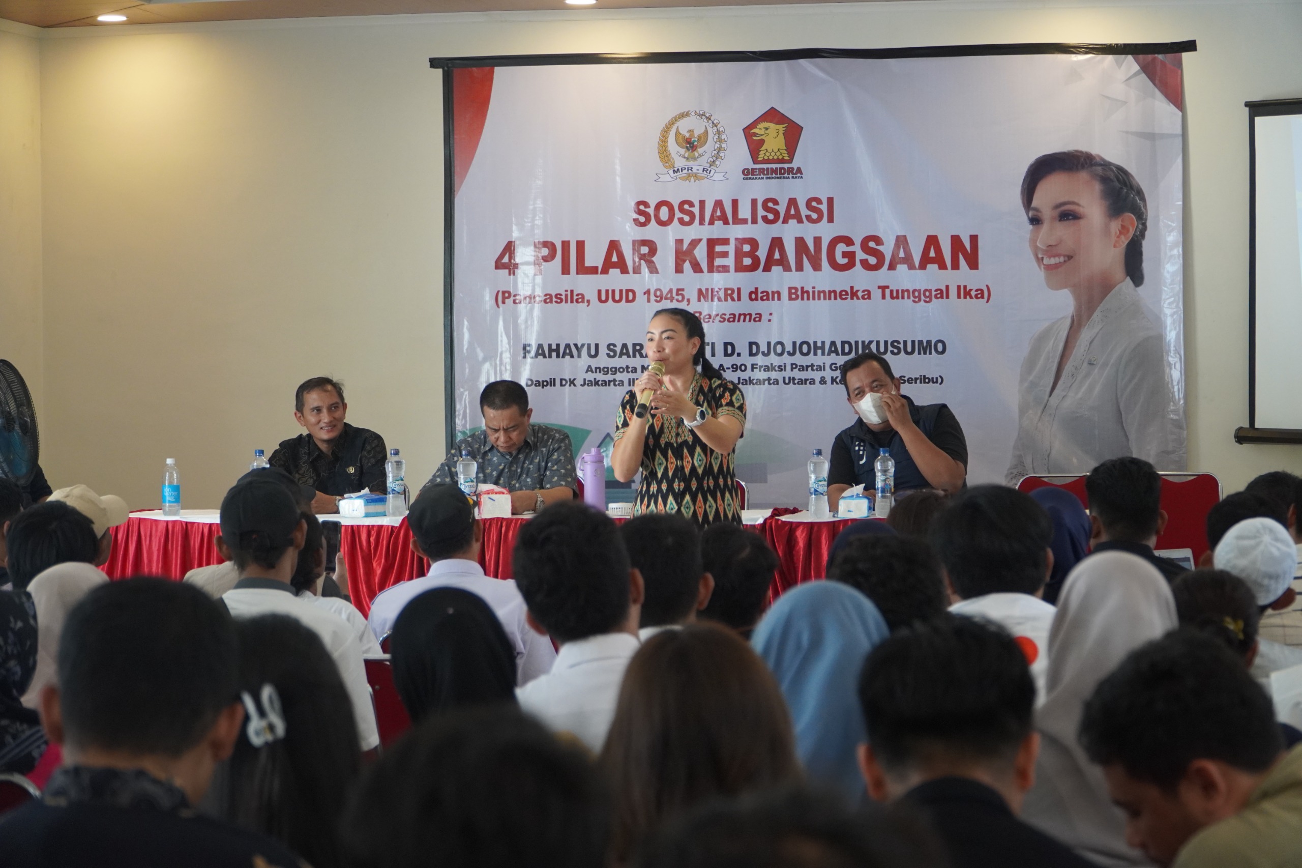 Sosialisasi Empat Nilai Kebangsaan, Rahayu Saraswati Tekankan Pemahaman Substansi Pancasila